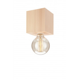 LD-1.7 ARON 1-light wooden ceiling lamp
