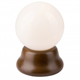 LN-1 BUBBLE night lamp, 1-point wooden ball