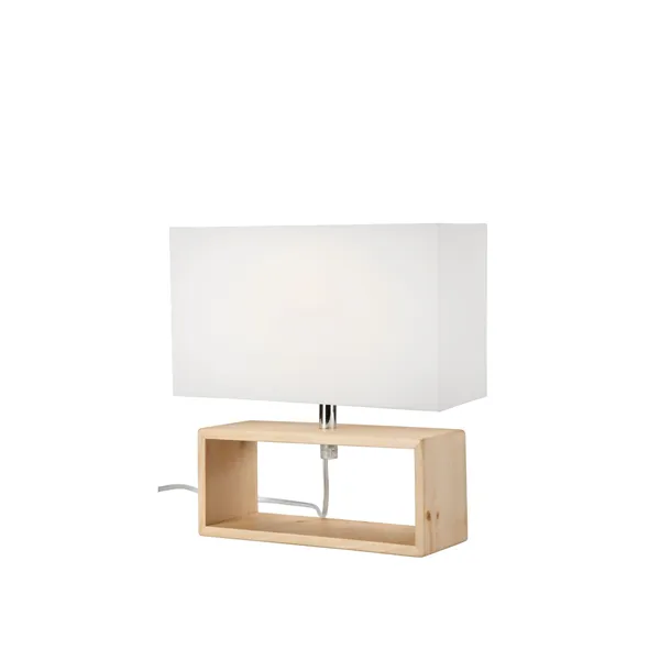 LN-1.D.8 SCANDI medinis naktinis šviestuvas su gaubtu, 1 lemputė