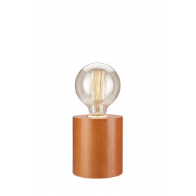 LN-1.D.10 LEO TABLE 1-light wooden night lamp