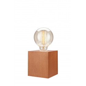 LN-1.D.9 ARON TABLE 1-light wooden night lamp