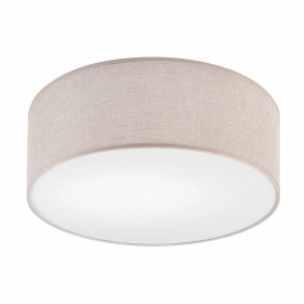 LM-1.206 ESTELLE ceiling lamp with lampshade, 1-light silver