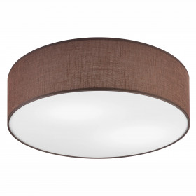 LM-2.207 VIVIAN ceiling lamp with a lampshade, 2-light brown