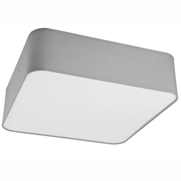 LM-4.210 ANGUS kattovalaisin varjostimella, 4-lamppuinen hopea