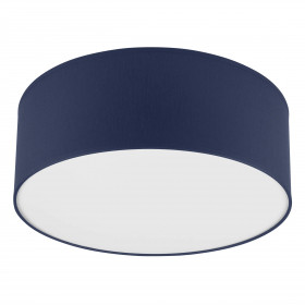 LM-1.207 VIVIAN ceiling lamp with lampshade, 1-light navy blue