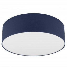 LM-2.207 VIVIAN 2-light ceiling lamp with lampshade, navy blue