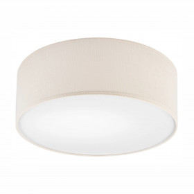 LM-2.201 CHESTER 2-light ceiling lamp with lampshade, cream