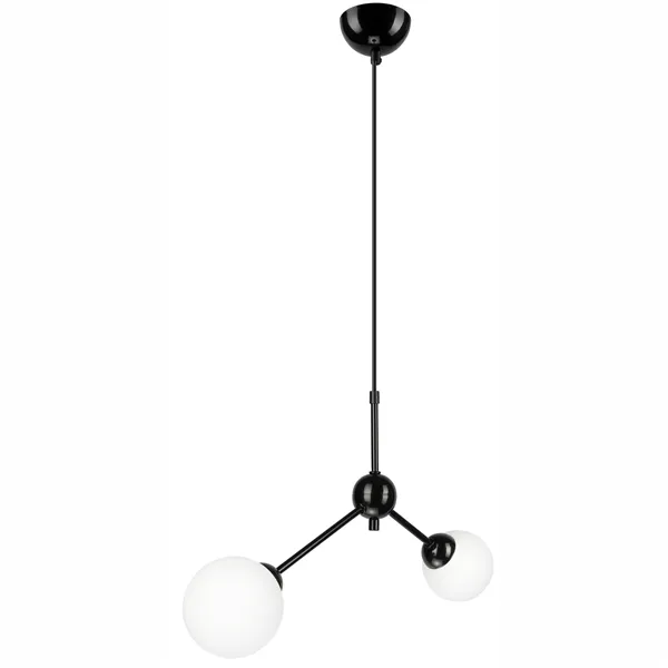 LM-2.167 ALESSIA BALL 2-light pendant lamp with lampshades