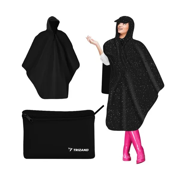 Trizand 22871 Bicycle Rain Poncho
