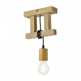 LM-1.97 LEON OAK 1-light wooden hanging lamp