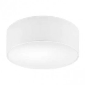 LM-2.201 CHESTER 2-light ceiling lamp with lampshade, white