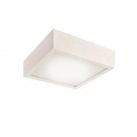 LD.PD-9.1 QUADRO 1-light wooden ceiling lamp