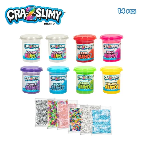Žaidimas iš plastilino Cra-Z-Art Bold&Brights (6 vnt.) Slime