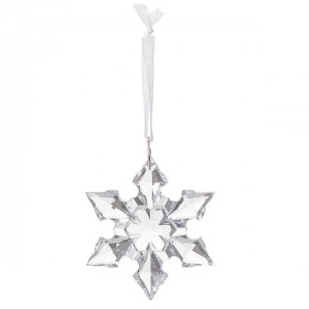 Kristallijoulukoriste lumihiutale Springos CA0078