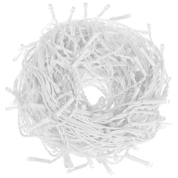 Kalėdinė LED užuolaidų girlianda Springos CL0517 500 LED šaltai balta