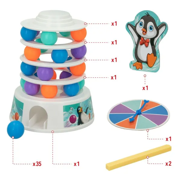 Spēlētāji Colorbaby Pingvīns (6 gb.)