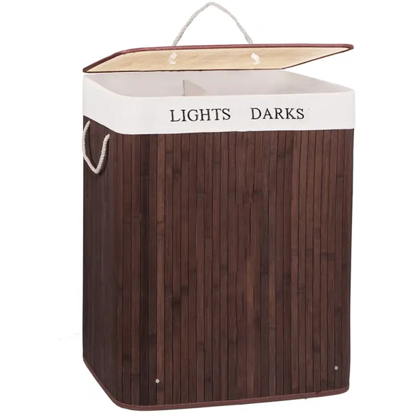 Bambuinen pyykkikori Springos HA0072