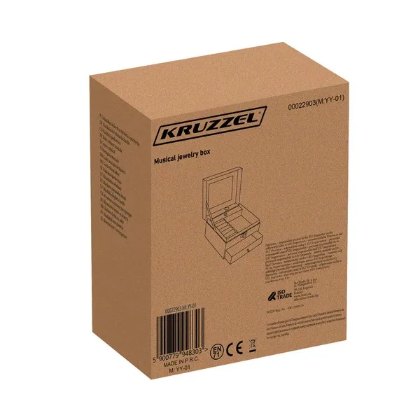 Jewelry box/case with music box 22903