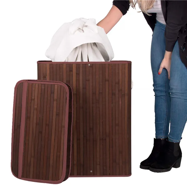 Bambu pyykkikori Springos HA0067 100l