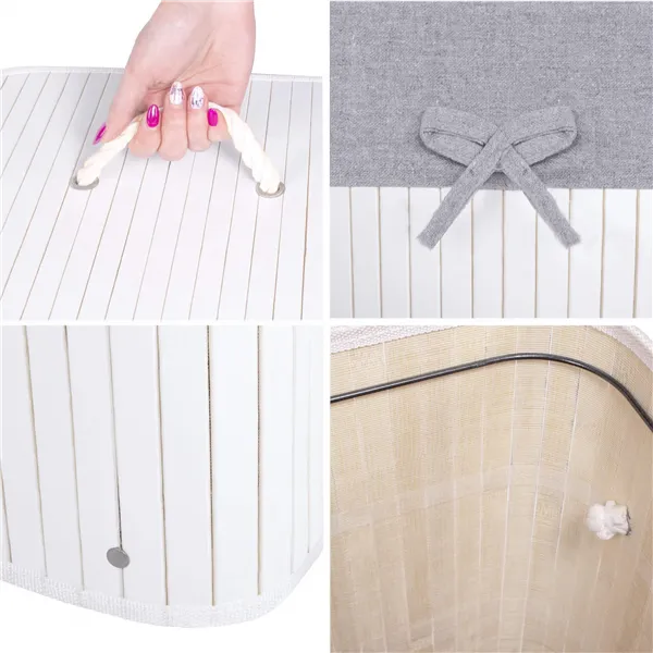 Bambusa veļas grozs Springos HA0076 72l