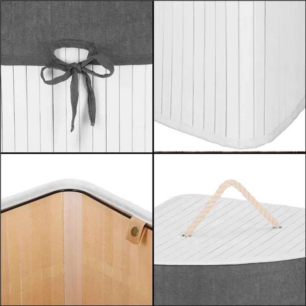 Bambu pyykkikori Springos HA0158 60l