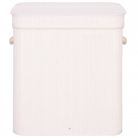Bamboo laundry basket Springos HA0160 100l