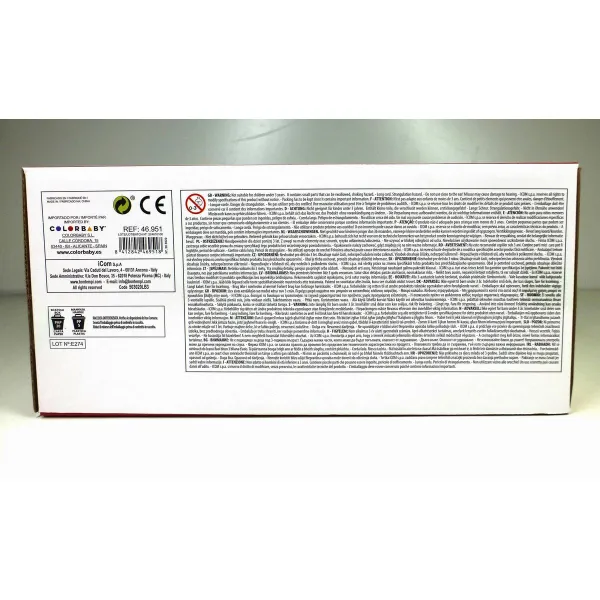 Bungas Bontempi Plastmasa 30,5 x 13,5 x 30,5 cm (4 gb.)