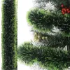 Ziemassvētku eglītes virtene - zaļa 6m Ruhhy 22308