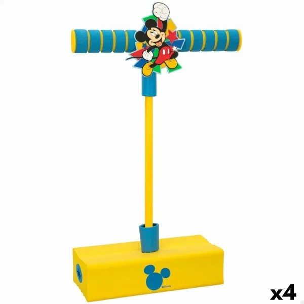 Пого-прыгалка Mickey Mouse 3D Жёлтый Детский (4 штук)