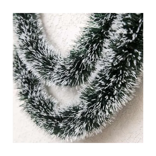 Jõulupuu pärg - härmas 6m Ruhhy 22310