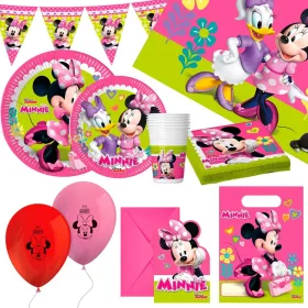 Vakarėlių rinkinys Minnie Mouse 66 Dalys