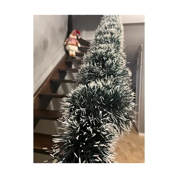 Christmas tree garland - frosted 6m Ruhhy 22310