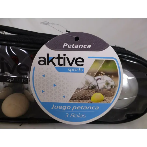 Boules Set Aktive Wood Nylon Metal 6 Units