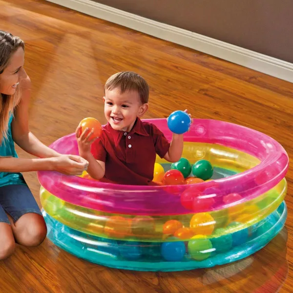 Ball Pool Intex 86 x 25 x 86 cm (3 Units)
