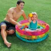 Бассейн с мячиками Intex 86 x 25 x 86 cm (3 штук)