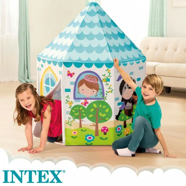 Leikkimökki Intex Prinsessa 104 x 104 x 130 cm (4 osaa)
