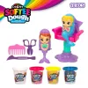Žaidimas iš plastilino Cra-Z-Art Softee Dough Plaukai sirenas (4 vnt.)