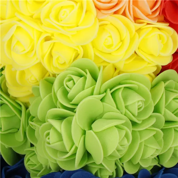 Lācītis ar rozēm, mākslīgie ziedi Springos HA7394