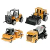 Rakennustyömaa ajoneuvot (setti) Speed & Go 7,5 x 4 x 3 cm (12 osaa)