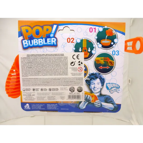 Bubble Blowing Game Lanard 30 x 12 x 3,7 cm (6 Units)