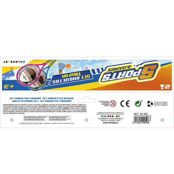 Mailapelisetti Colorbaby 22 x 48 x 1,8 cm (6 osaa)