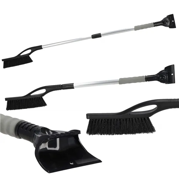 Телескопический скребок с щеткой Springos HA5245