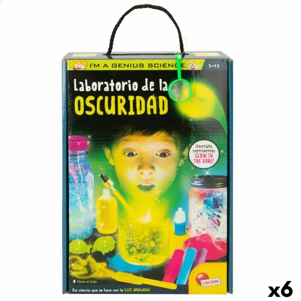 Tiedepeli Lisciani Giochi Laboratorio de la oscuridad ES (6 osaa)