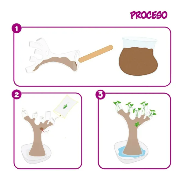 Science Game Lisciani Giochi Botánica ES (6 Units)