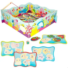 Spēlētāji Lisciani Giochi Montessori Makšķerēšana (6 gb.)