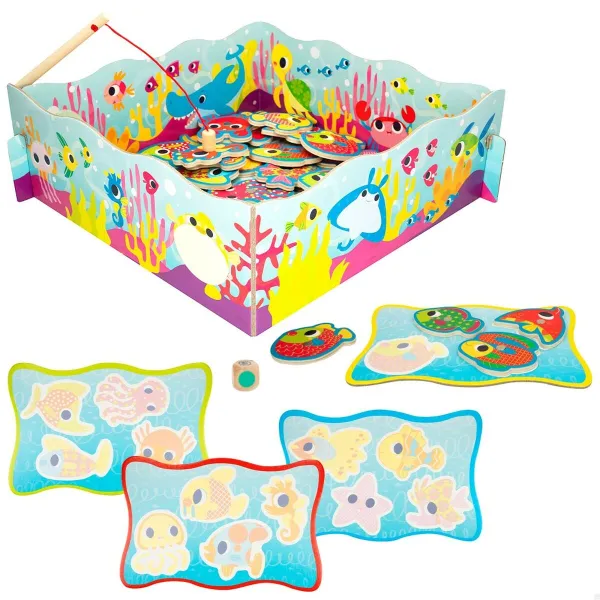 Spēlētāji Lisciani Giochi Montessori Makšķerēšana (6 gb.)