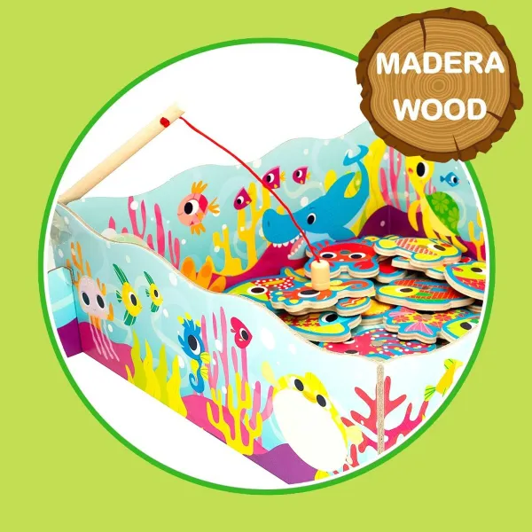 Spēlētāji Lisciani Giochi Montessori Makšķerēšana (6 gb.)