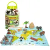 фигурок животных Colorbaby 19 Предметы джунгли Пластик 14 x 6 x 5 cm (6 штук)