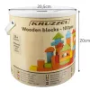 Puupalikat - 100 kpl Kruzzel 22666