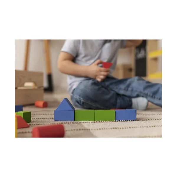 Wooden blocks - 100pcs Kruzzel 22666